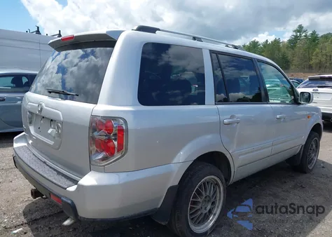 2006 Honda Pilot Ex-L из США, поврежденный, VIN 5FNYF28766B030130